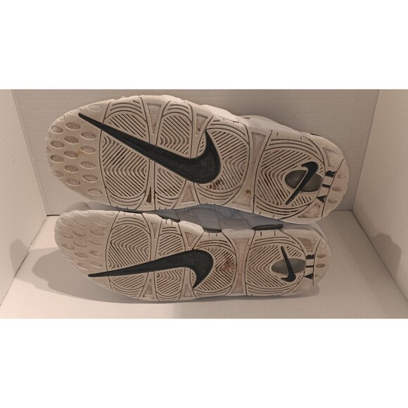 Nike Air More Uptempo White Midnight Navy Size 11.5 Mens 2022 DH8011-100 Clean main image 4